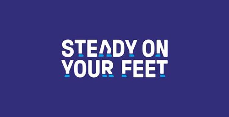 Steady on your feet logo